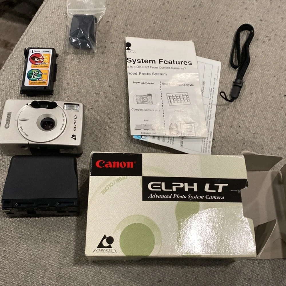 Canon Elph LT APS Point & Shoot Film Camera